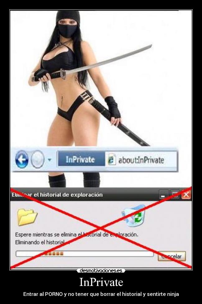 InPrivate - Entrar al PORNO y no tener que borrar el historial y sentirte ninja