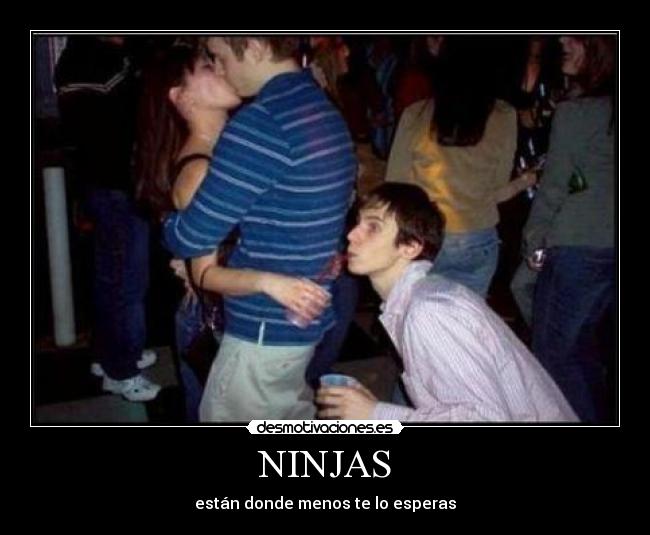 carteles ninjas desmotivaciones