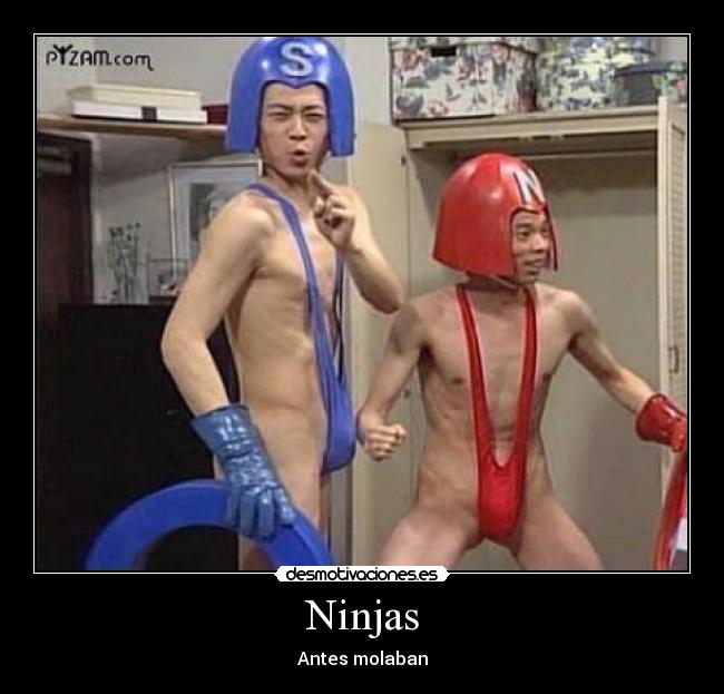 carteles ninjas desmotivaciones
