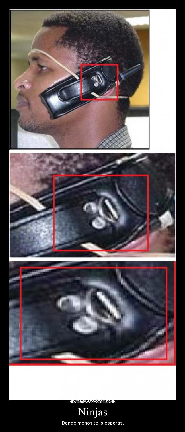 Ninjas - Donde menos te lo esperas.