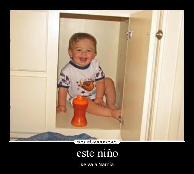 este niño -