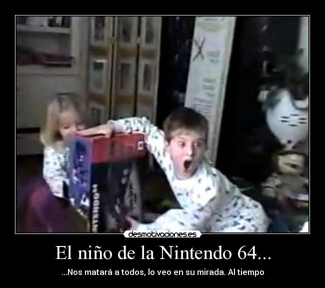 carteles nino nintendo desmotivaciones