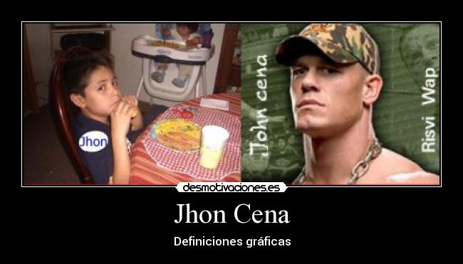 Jhon Cena - Definiciones gráficas