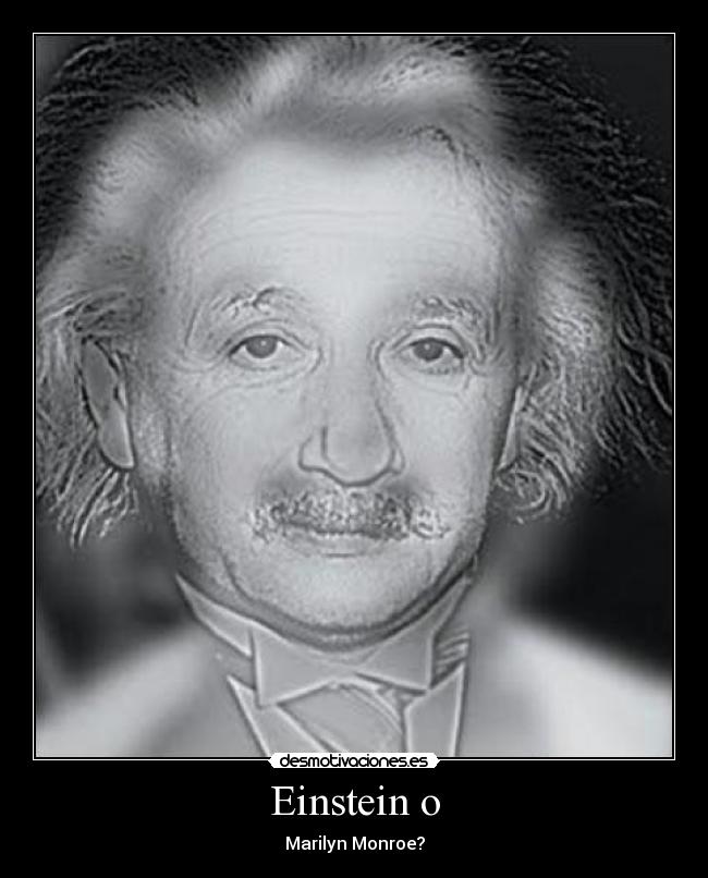 Einstein o - Marilyn Monroe?