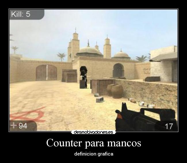 Counter para mancos - 
