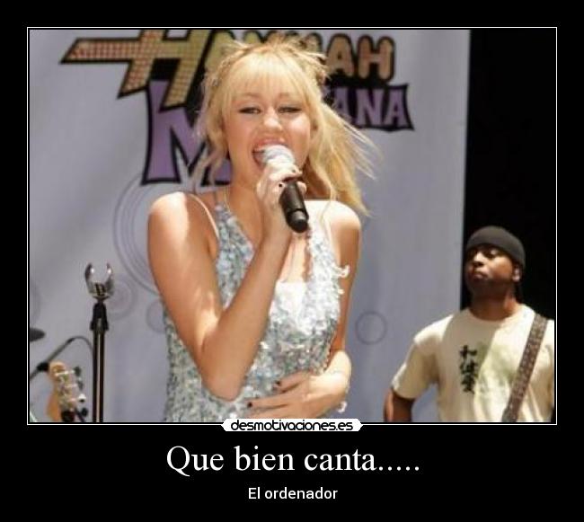 Que bien canta..... - 