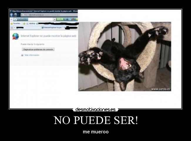 NO PUEDE SER! -