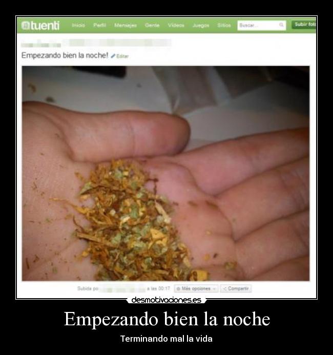 Empezando bien la noche -