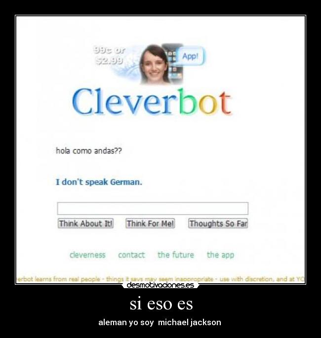 si eso es - aleman yo soy michael jackson