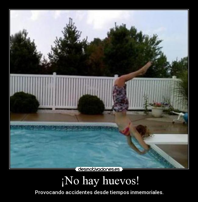 ¡No hay huevos! -
