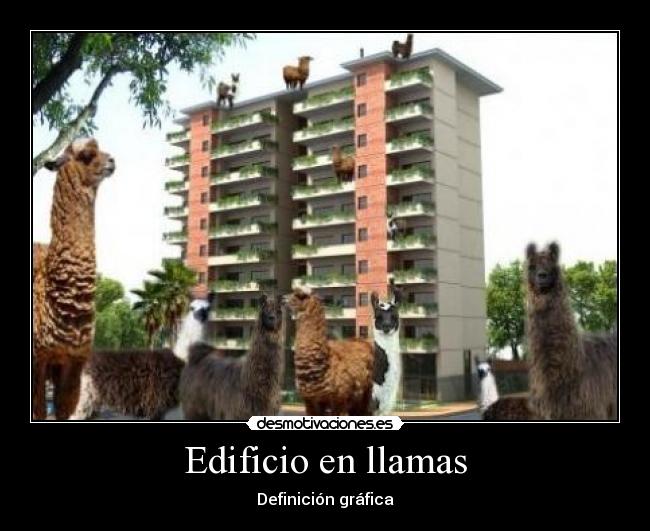 Edificio en llamas -