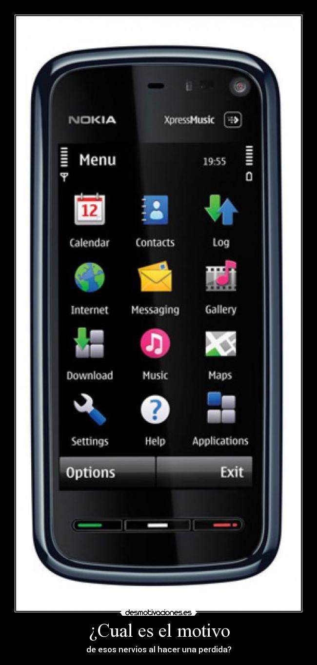 ¿Cual es el motivo - de esos nervios al hacer una perdida?