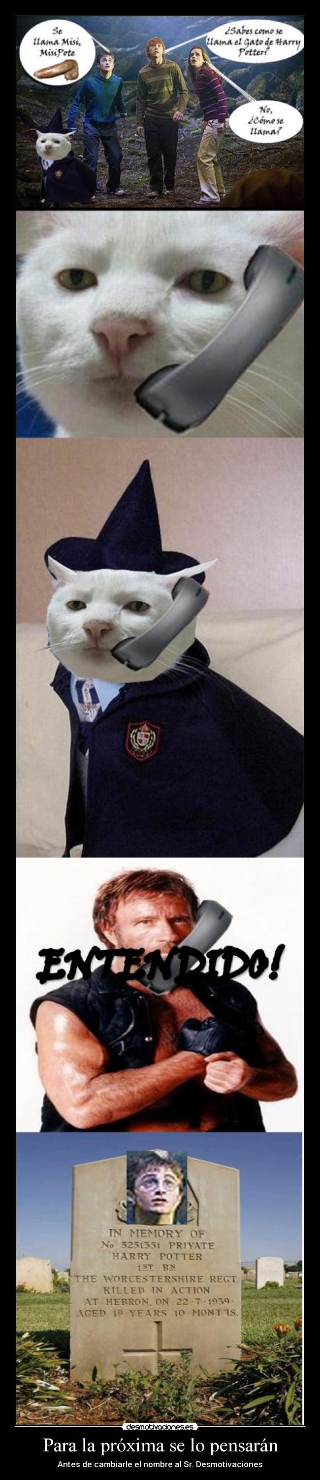 Para la próxima se lo pensarán -