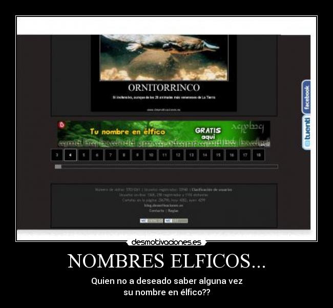 NOMBRES ELFICOS... -