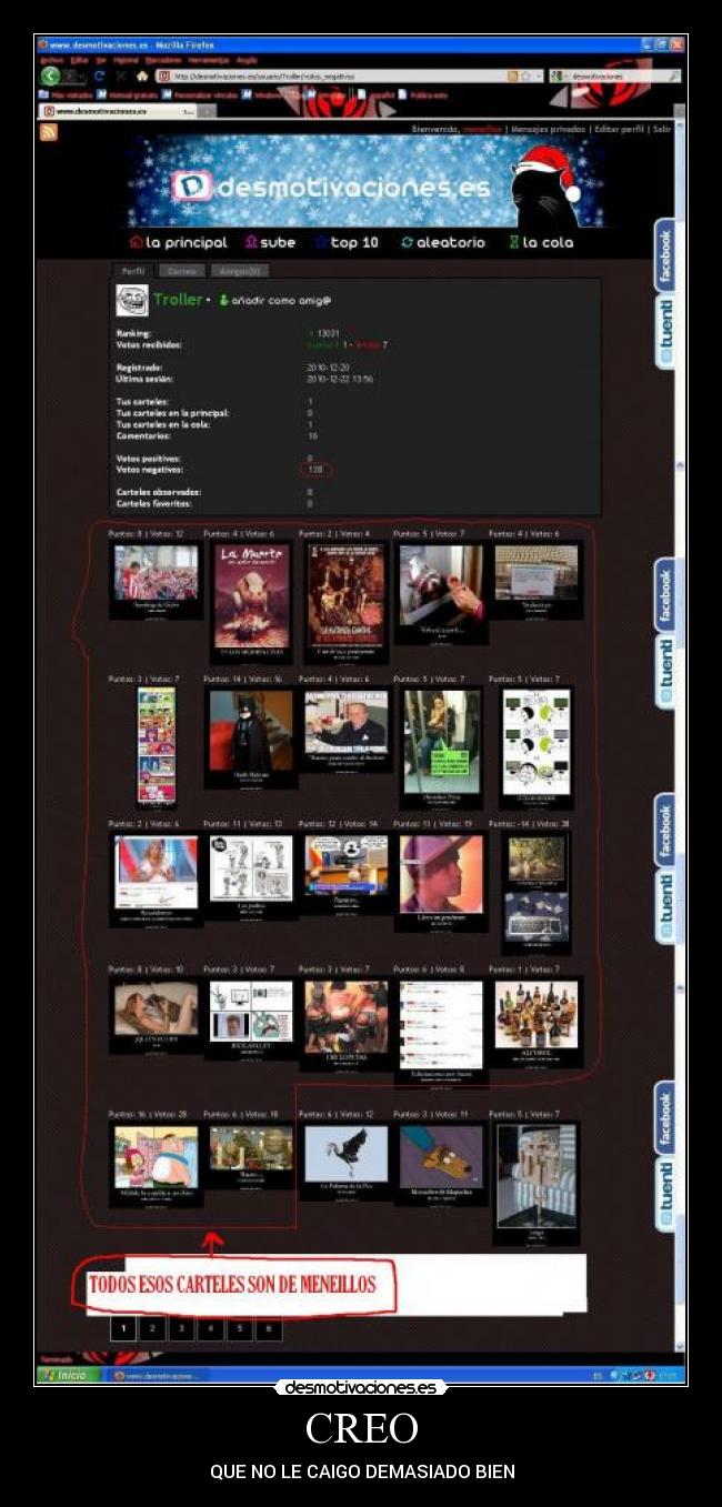 CREO - QUE NO LE CAIGO DEMASIADO BIEN