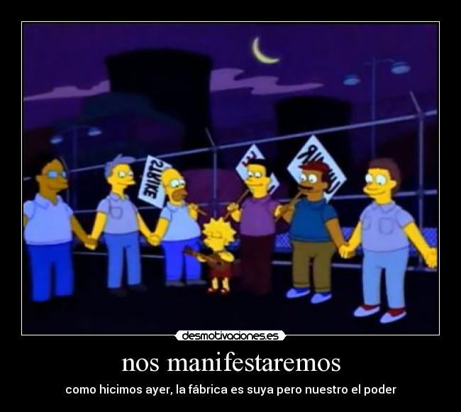 nos manifestaremos - 