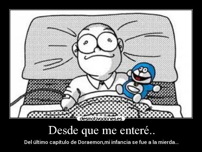 carteles doraemon desmotivaciones