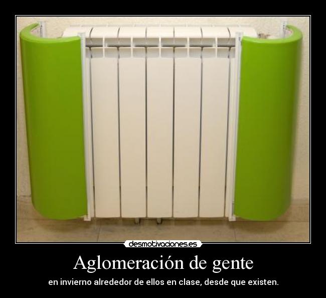 Aglomeración de gente -