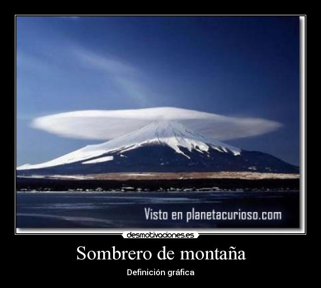 Sombrero de montaña -