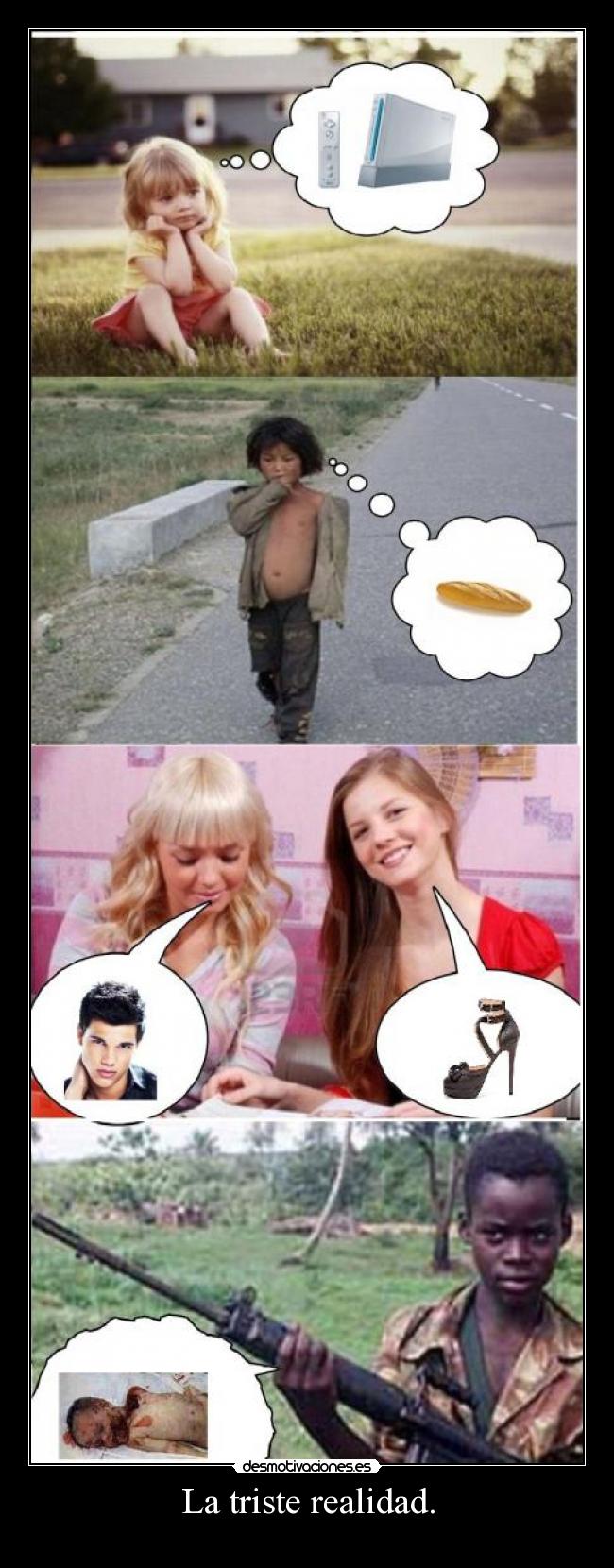 La triste realidad. - 