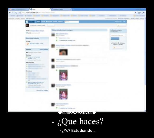 - ¿Que haces? -