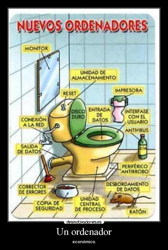 Un ordenador - económico.