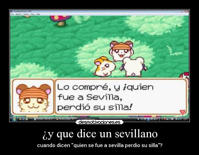 ¿y que dice un sevillano - 