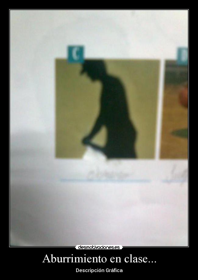 Aburrimiento en clase... -