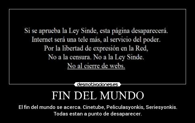 FIN DEL MUNDO -