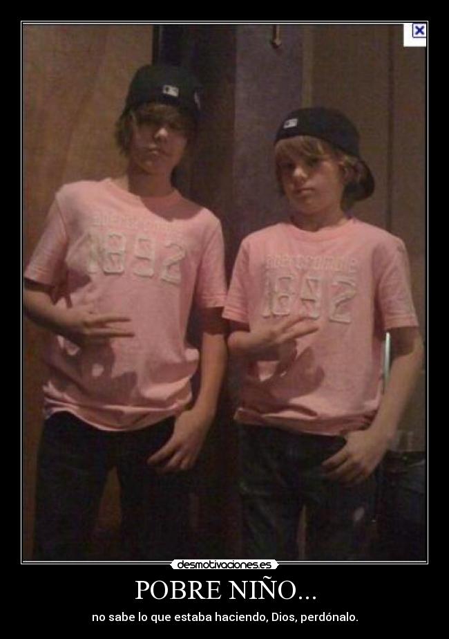 POBRE NIÑO... -