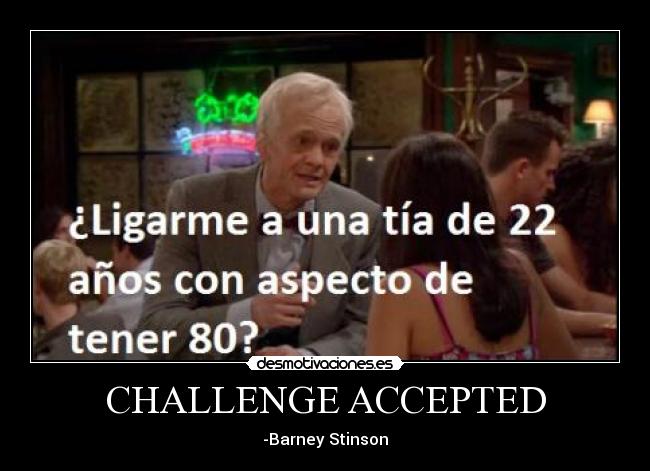 CHALLENGE ACCEPTED -