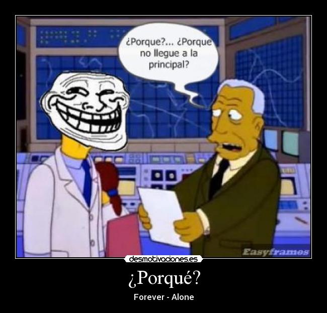 ¿Porqué? -