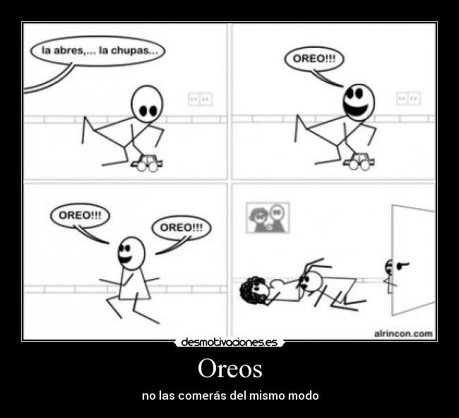 Oreos - no las comerás del mismo modo