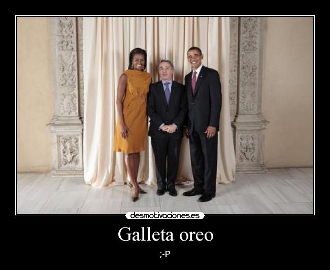 Galleta oreo - ;-P