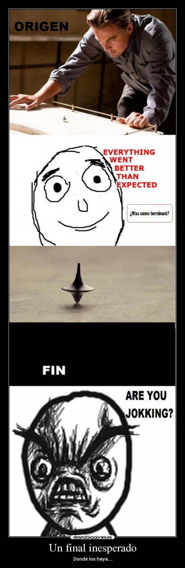 Un final inesperado -