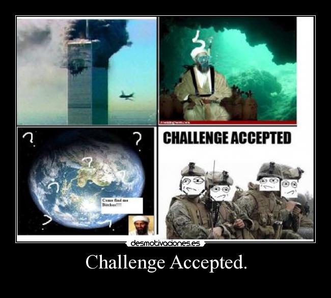 Challenge Accepted. -