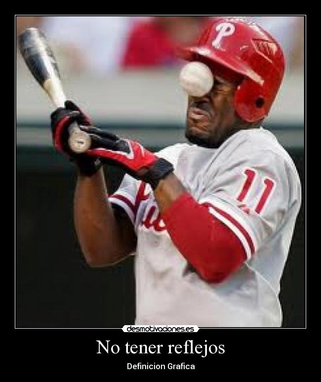 No tener reflejos - Definicion Grafica