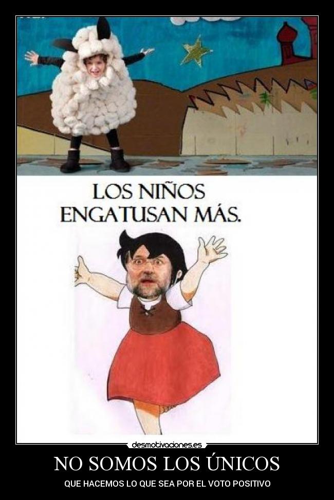 carteles nosomoslosunicos desmotivaciones