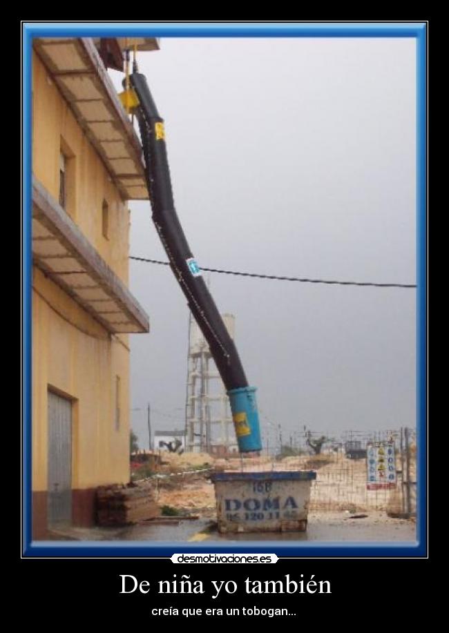 De niña yo también -