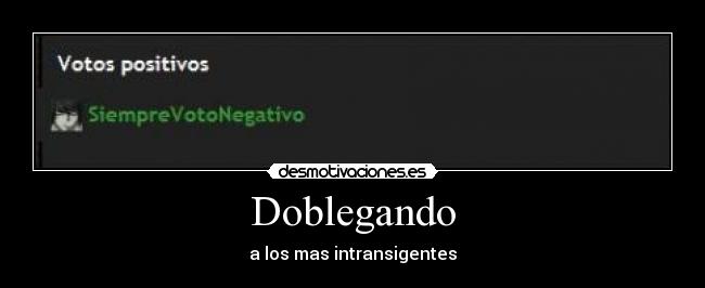 Doblegando -