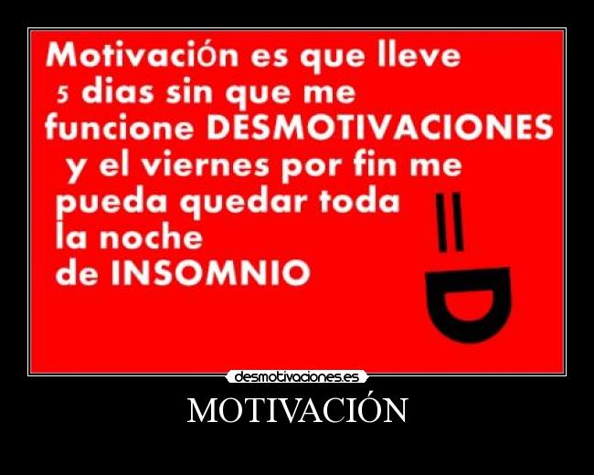 MOTIVACIÓN -