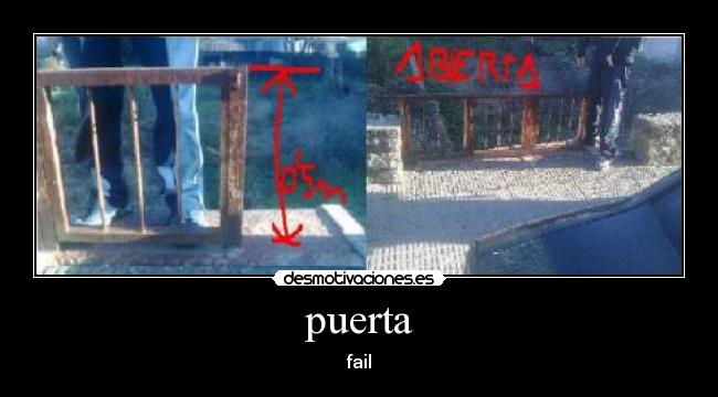 puerta - fail