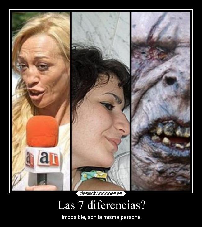 Las 7 diferencias? -