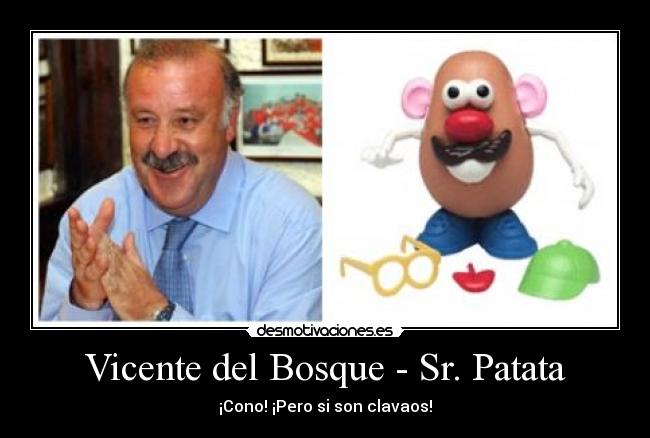 Vicente del Bosque - Sr. Patata -