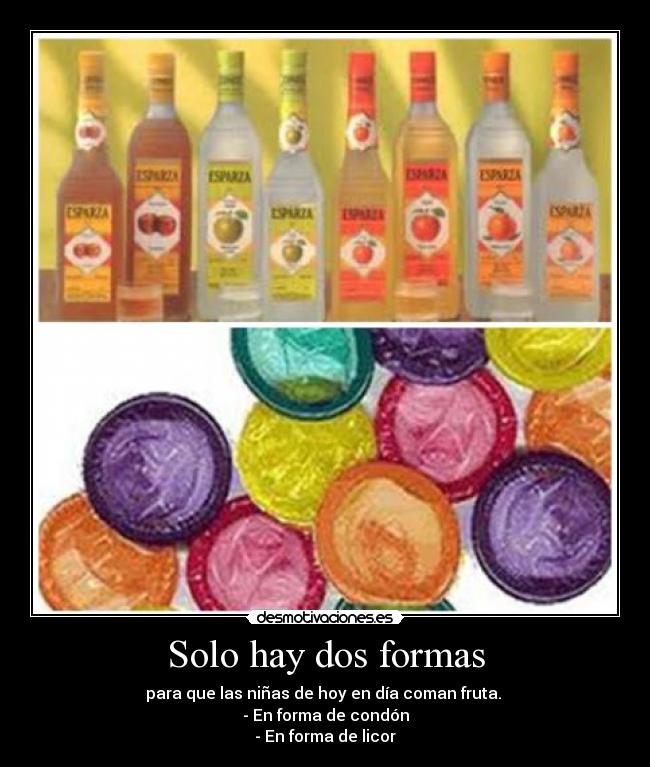 Solo hay dos formas - 