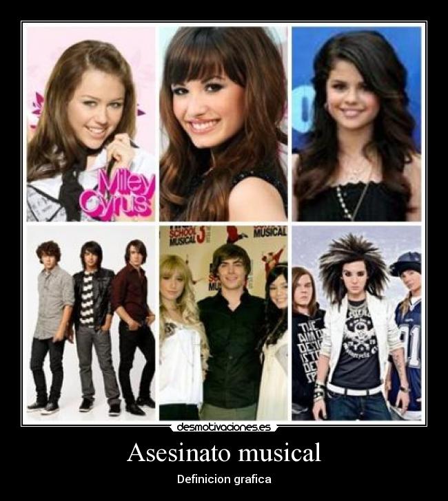 Asesinato musical - Definicion grafica