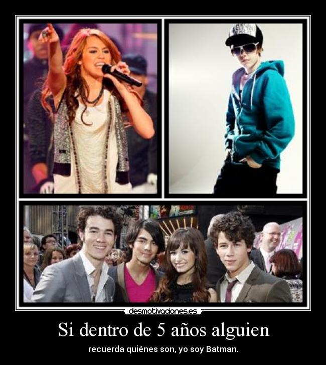 Si dentro de 5 años alguien - 