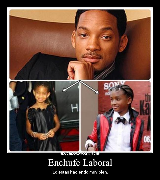 carteles will smith hijo hija desmotivaciones