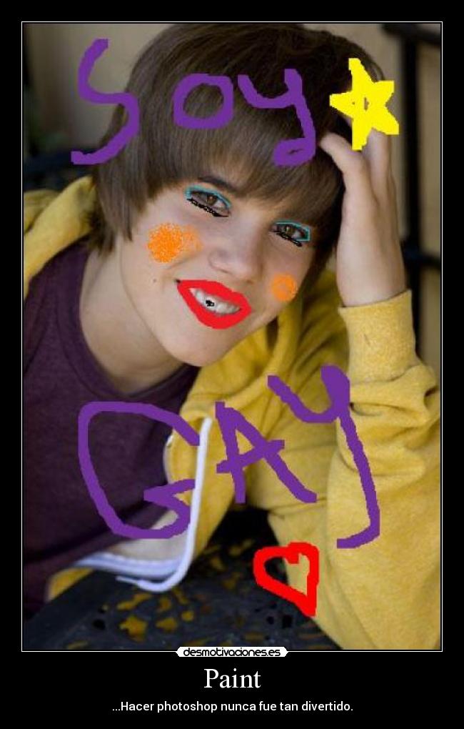 Paint - ...Hacer photoshop nunca fue tan divertido.