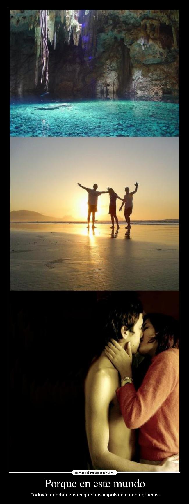 Porque en este mundo -